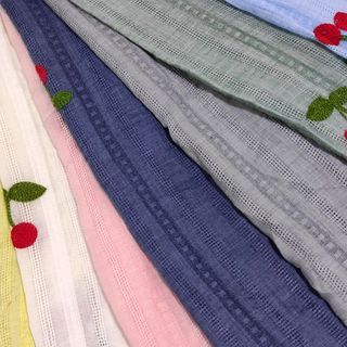 Striped Embroidered No. 1